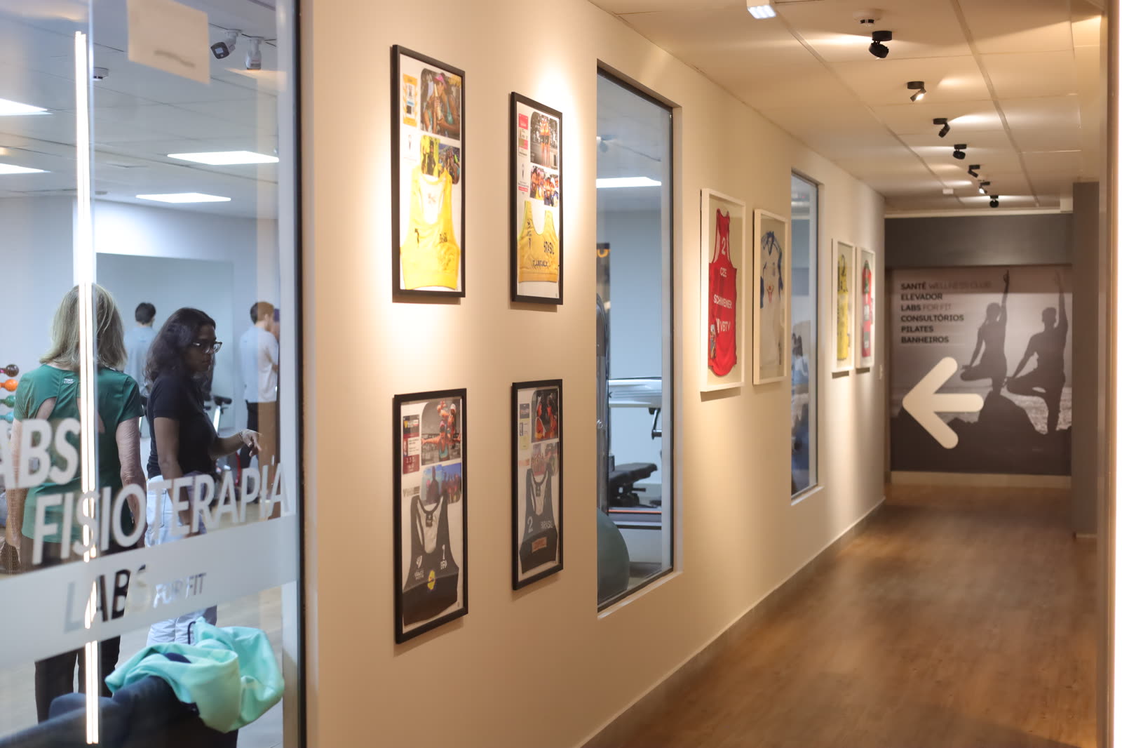 Corredor Interno — Labs For Fit Uberlândia